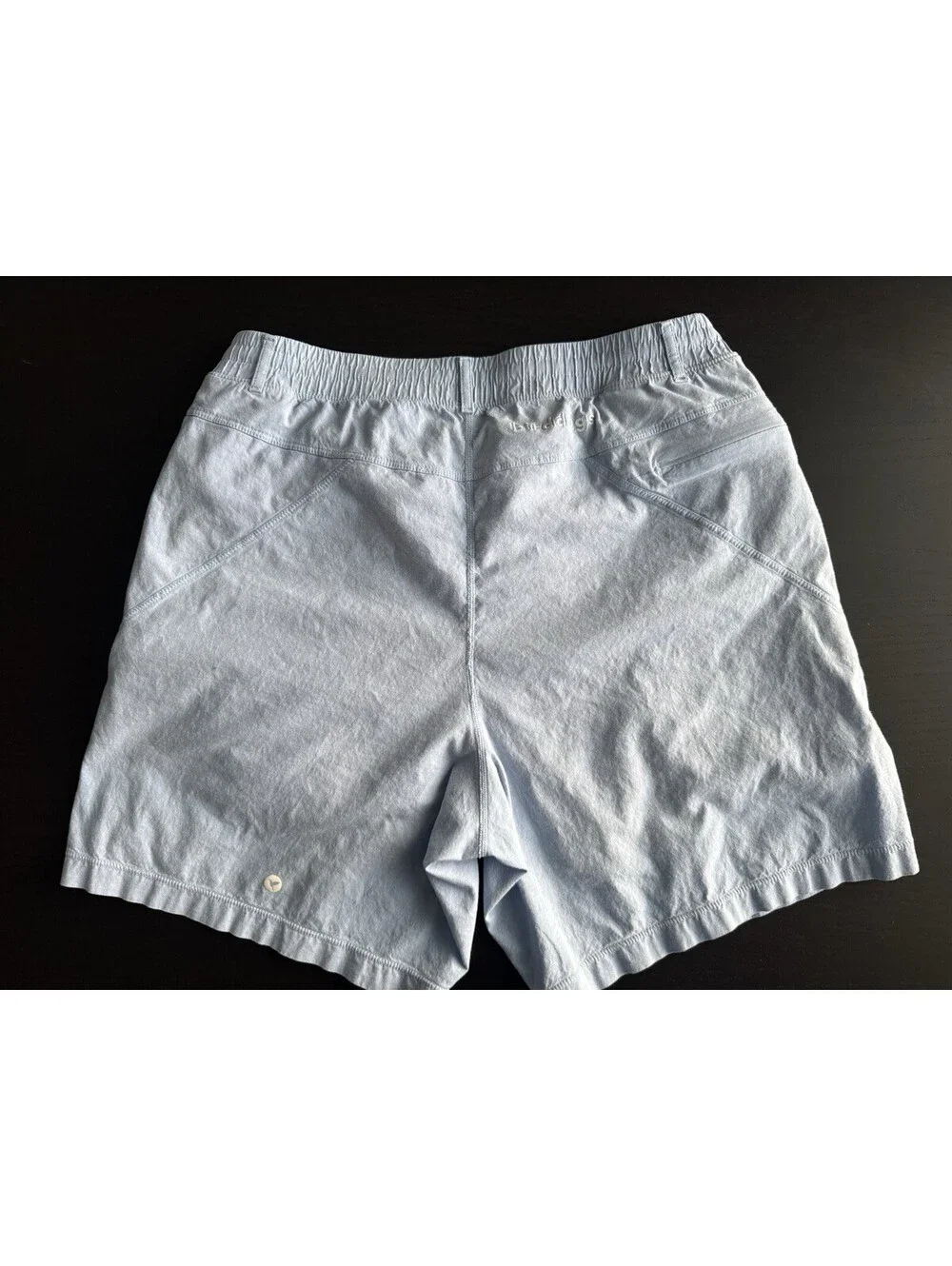 Birddogs Boomstick 6” Cotton Shorts Large Light Blue Coral Pink Liner Stretch